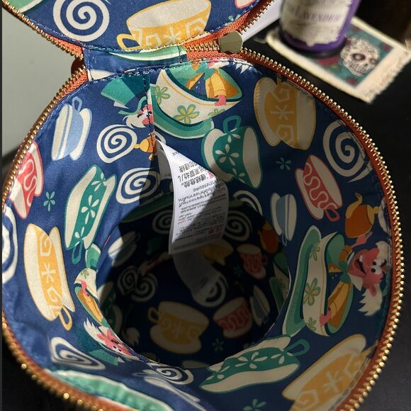 Loungefly Mad Hatter Tea Party Bag - Picture 9 of 10